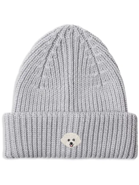 PELO FOUNDATION Maltese beanie Grey 13005LIGHTGREY