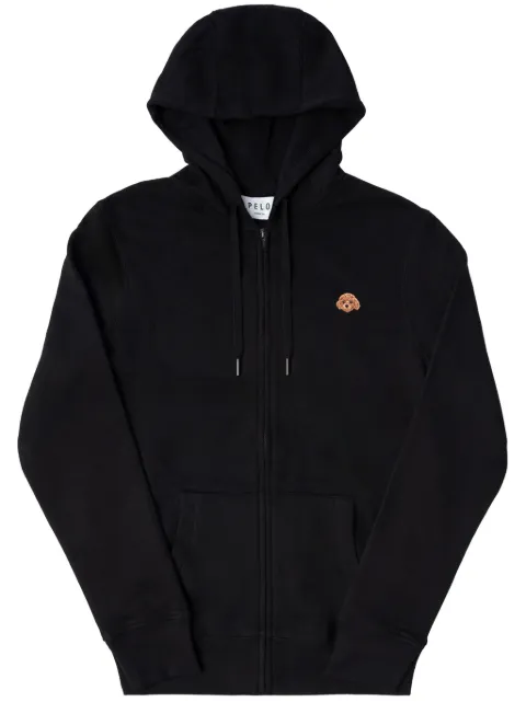 PELO FOUNDATION Poodle dog hoodie Black 13031BLACK
