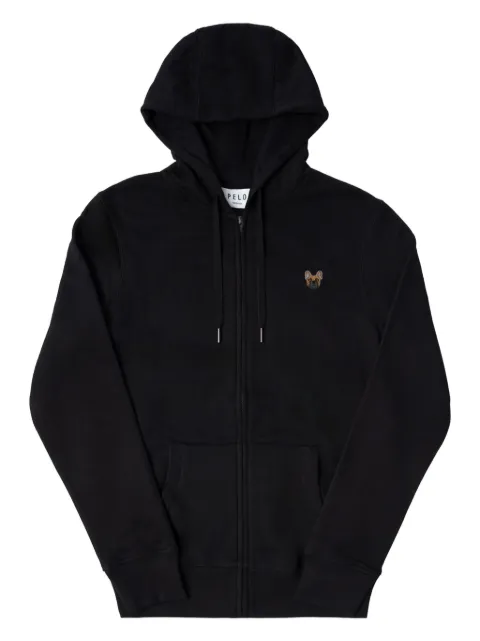 PELO FOUNDATION Bouledogue hoodie Black 13031BLACK