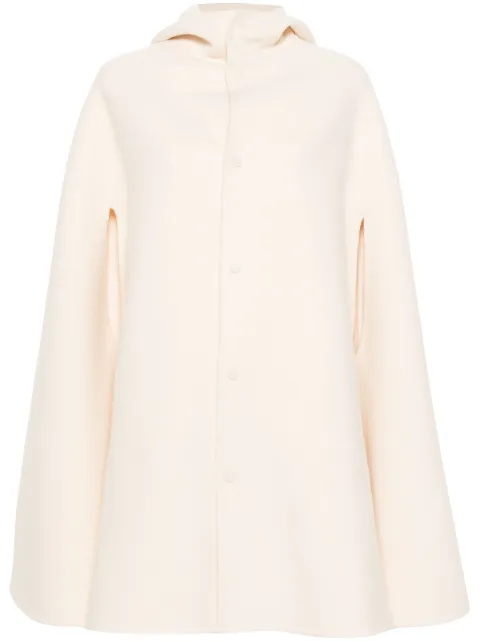 Fabiana Filippi wool cape Neutrals CTD214F274D7520000