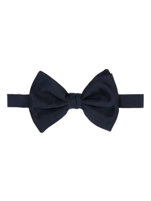 Giorgio Armani silk bow tie Blue 3601008P999