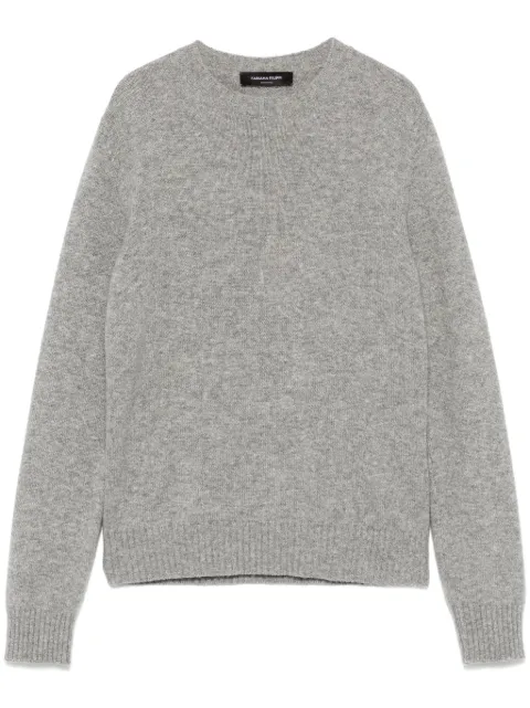 Fabiana Filippi crew neck sweater Grey MAD214F008N1280000