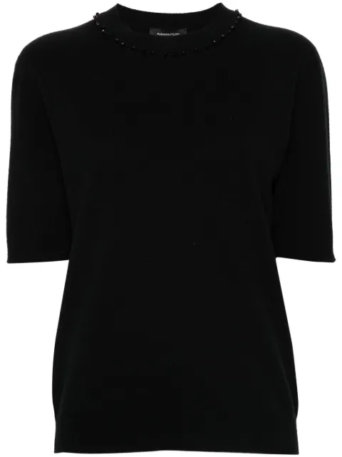 Fabiana Filippi Platinum sweater Black MAD224F530L0660000