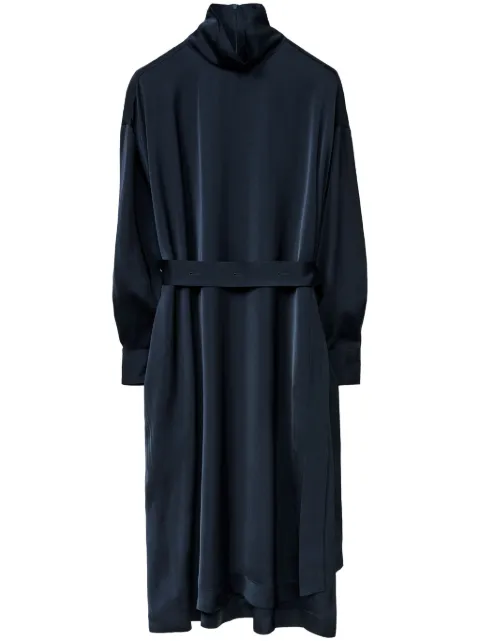 Fabiana Filippi satin dress Blue ABD214F361D6230000