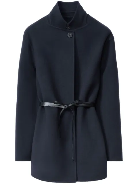 Fabiana Filippi belted jacket Blue CTD214F380I0370000