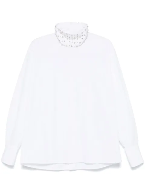Fabiana Filippi poplin shirt White CAD224F267L0630000