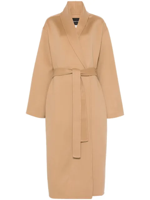 Fabiana Filippi cashmere coat Neutrals CTD224F710L0050000