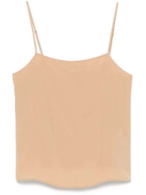 Fabiana Filippi crepe de chine top Brown TPD214F435I1890000