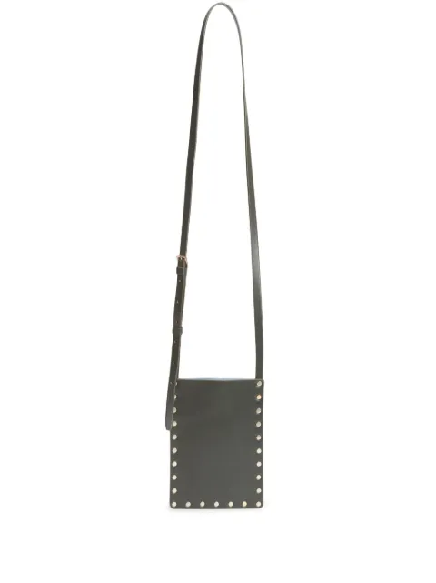 Fabiana Filippi stud-embellished crossbody bag Green AAD214A836I9700000