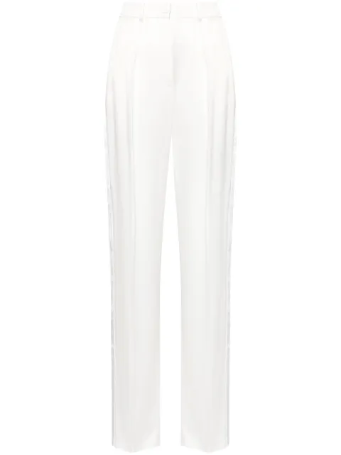 Elisabetta Franchi tapered trousers White PA04647E2