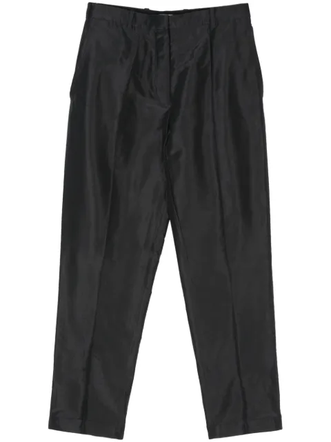 Hermès Pre-Owned 2010s slim-cut trousers Black HER350YT