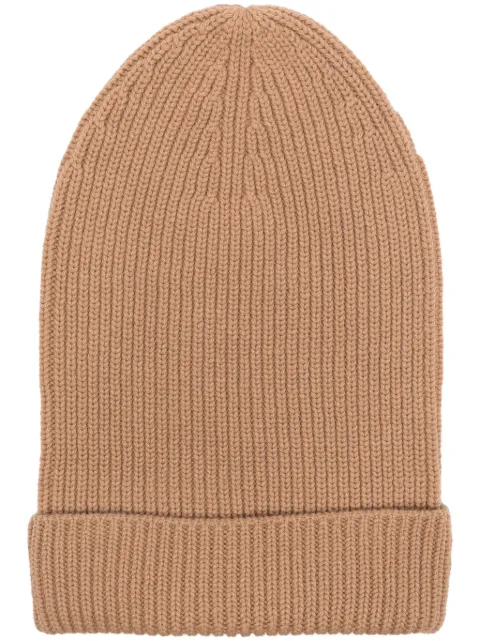 Fabiana Filippi ribbed beanie Brown SAD214A748N128