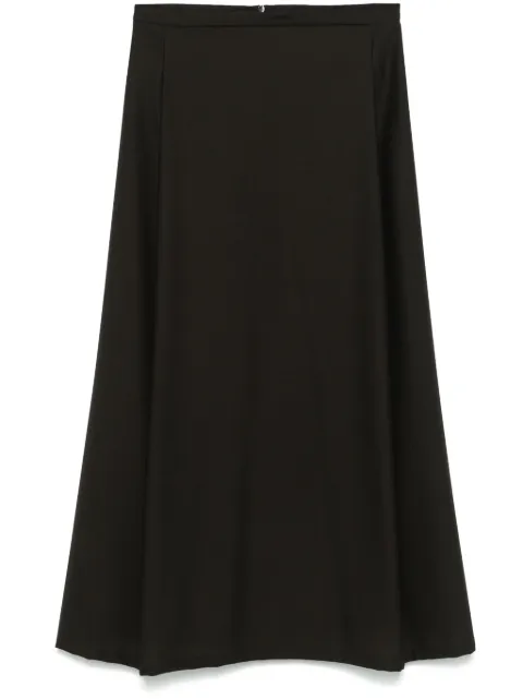 Fabiana Filippi pleated midi skirt Brown GND224F854D6200000