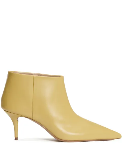 Fabiana Filippi leather ankle boots Yellow ASD214A896I9920000