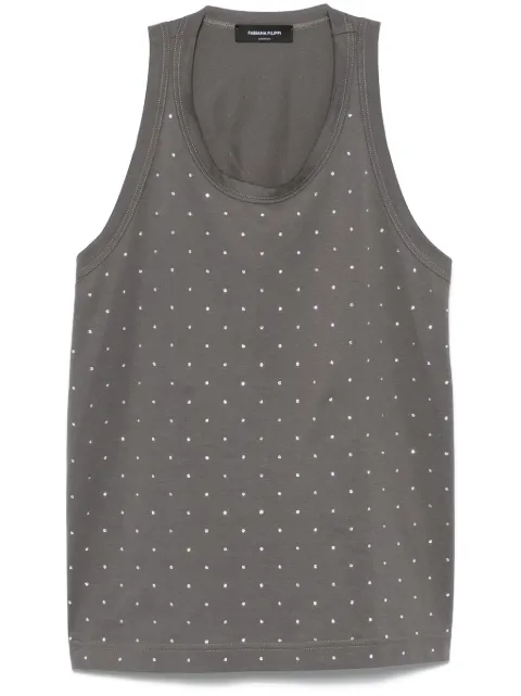 Fabiana Filippi jersey vest Grey JED214F283I9350000