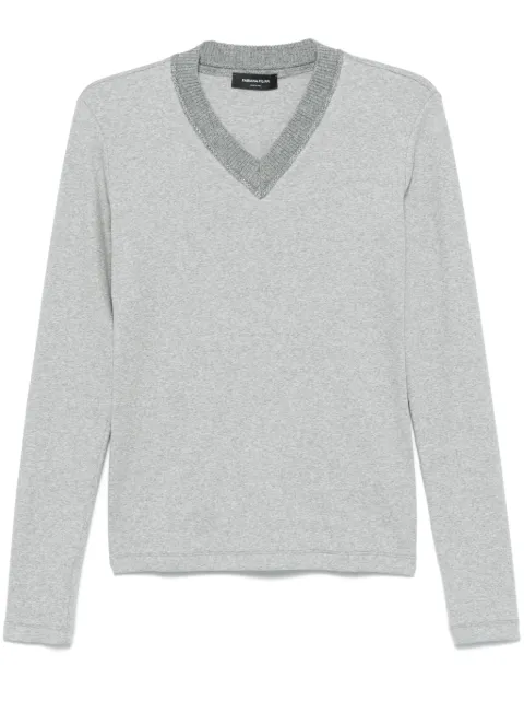 Fabiana Filippi jersey T-shirt Grey JED224F605L0790000