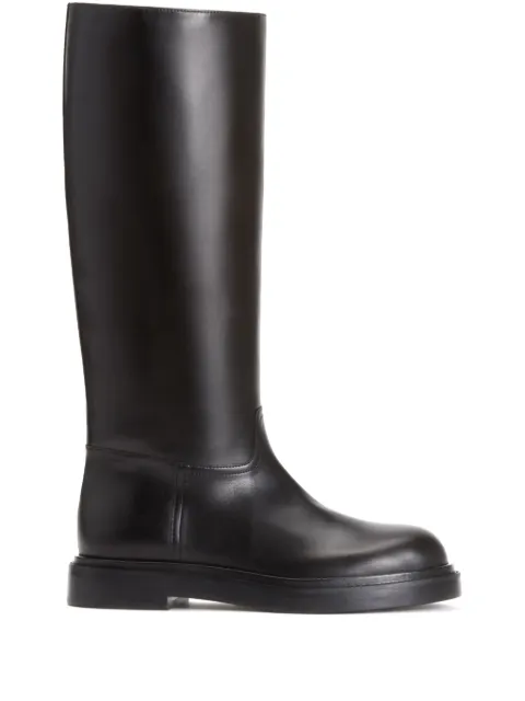 Fabiana Filippi leather knee-high boots Black ASD224A981L1210000