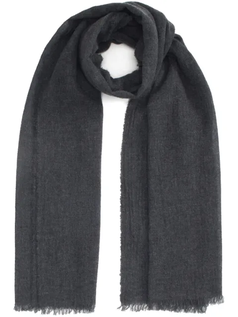 Fabiana Filippi cashmere scarf Grey SAD214A795I9500000