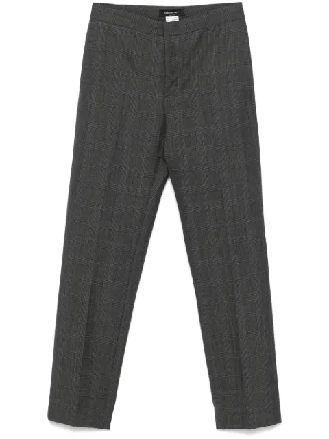 Fabiana Filippi Prince Of Wales-check trousers Grey PAD214F326D7280000