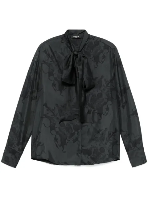Fabiana Filippi x Benni Bosetto printed silk shirt Black CAD224F224D7670000