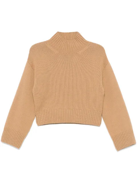 Fabiana Filippi cropped sweater Neutrals MAD224F077D4620000