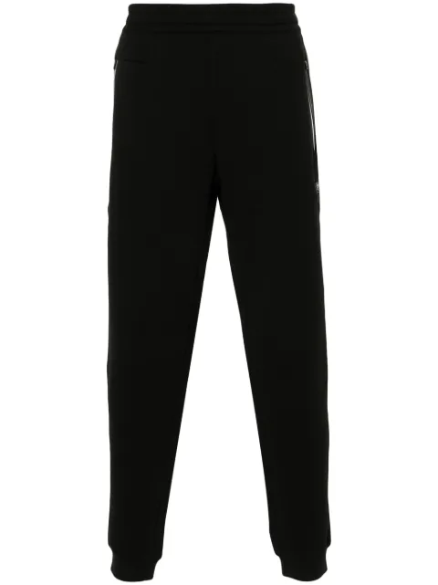 Ea7 Emporio Armani rubberised logo track pants Black 8NPP63PJ4EZ