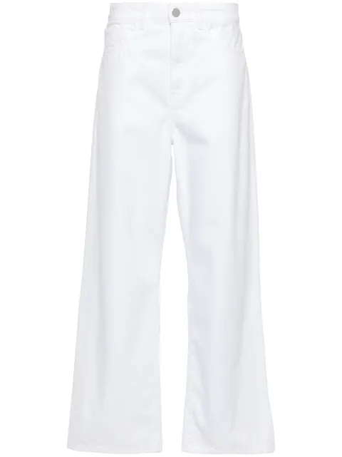 Róhe low-rise wide-leg jeans White 41231122