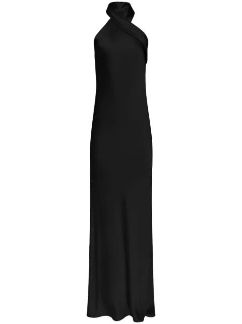 Galvan London Pandora gown Black G1103000