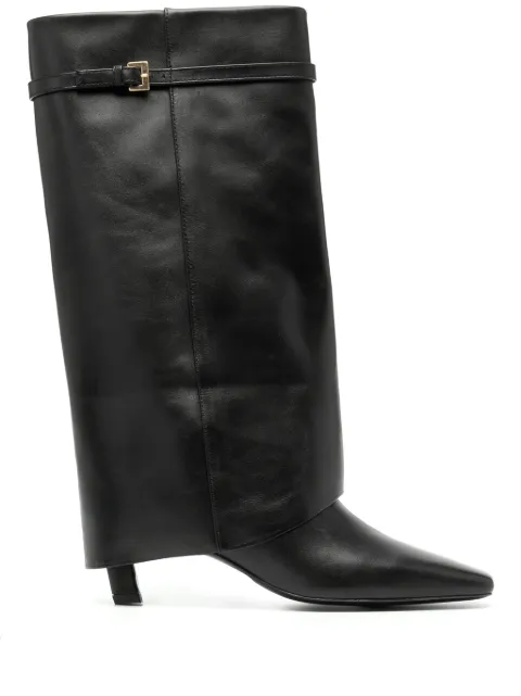 ALOHAS 45mm Evita boots Black S10060001