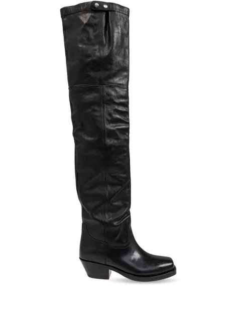 ISABEL MARANT 50mm Amati boots Black CD0011FAB3A23S