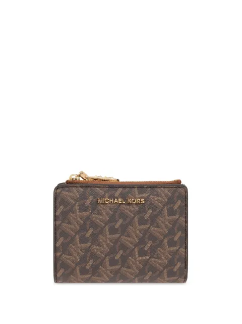 Michael Michael Kors logo print wallet Brown 32S4G8ED7V