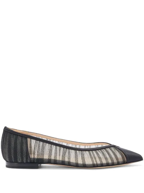 Andrea Wazen 20mm Nora ballerinas Black NORBA020STMBLA