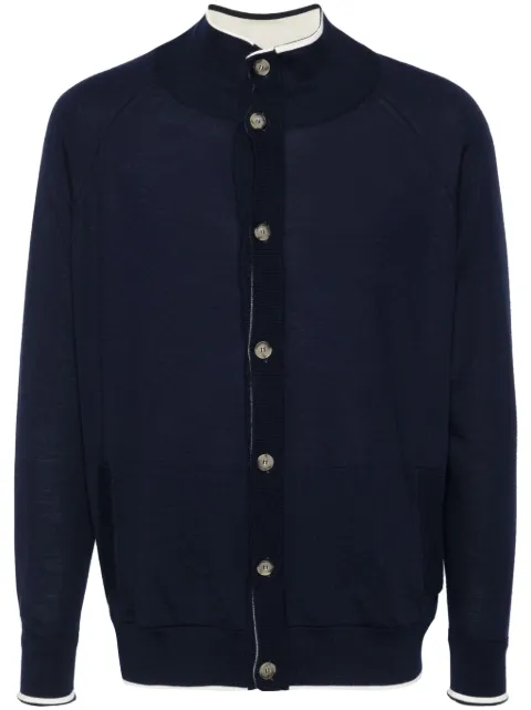 Kiton reversible cardigan Blue UMK0601030