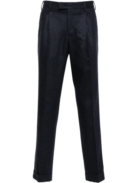 PT Torino pleated slim-fit trousers Blue COAFMAZA0CL1TO03