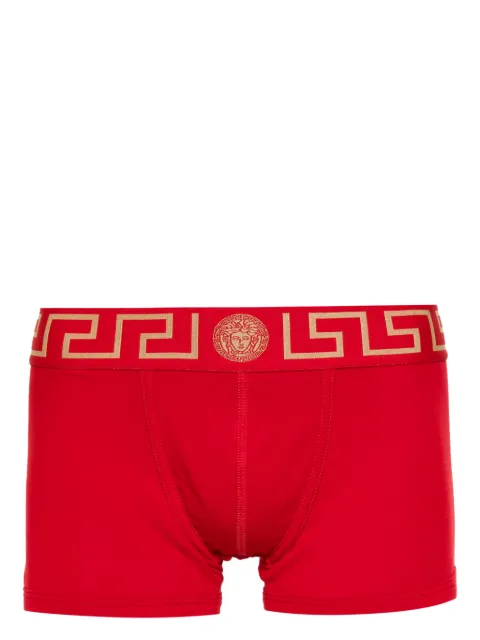 Versace cotton-jersey trunks Red AU100261A10011