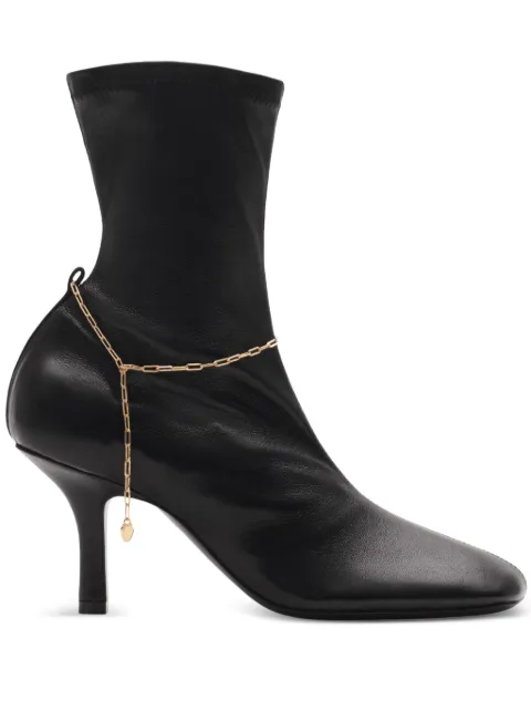 Burberry 75mm Slinky Legging boots Black 8094958