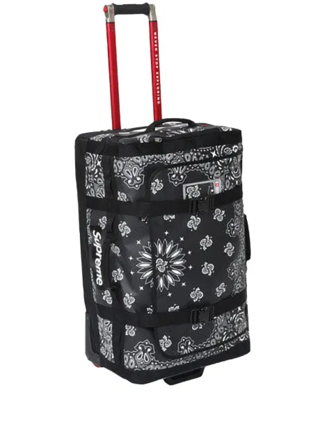 Supreme x The North Face Rolling Thunder trolley bag Black SU420