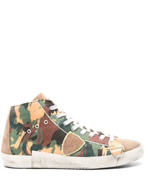 Philippe Model Paris PRSX hi-top sneakers Green PRHUCT01