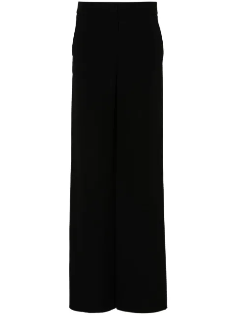 Giorgio Armani silk satin trousers Black GW000168TE10071