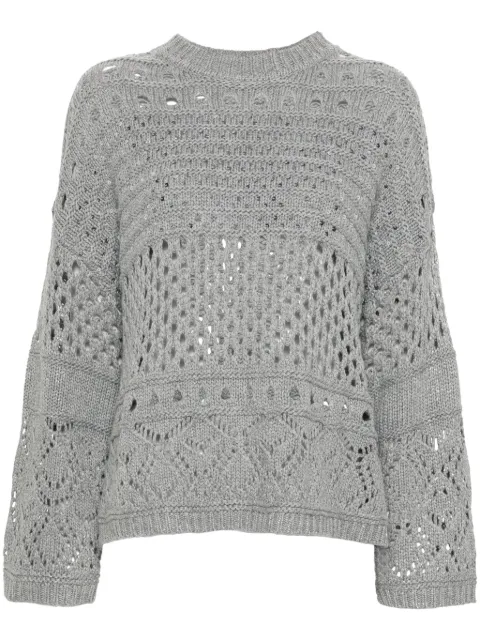 TWINSET sequin jumper Grey 242TP3791
