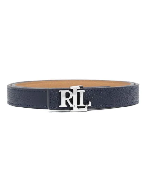 Lauren Ralph Lauren logo-buckle belt Blue 412912038