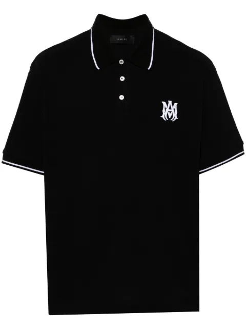 AMIRI Ma Core Logo polo shirt Black AMJYPO1009