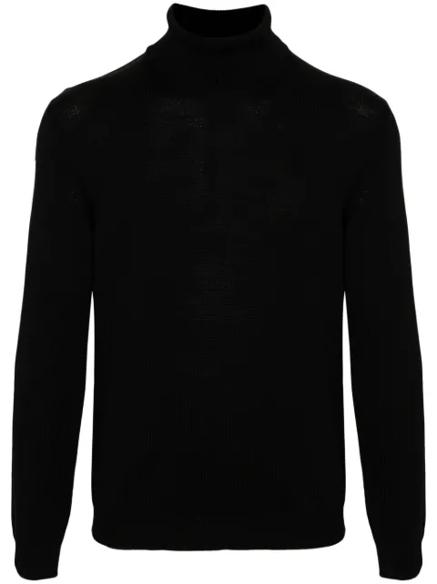 Roberto Collina merino sweater Black RA02203