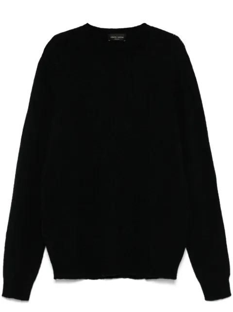 Roberto Collina long-sleeve sweater Black RA40001