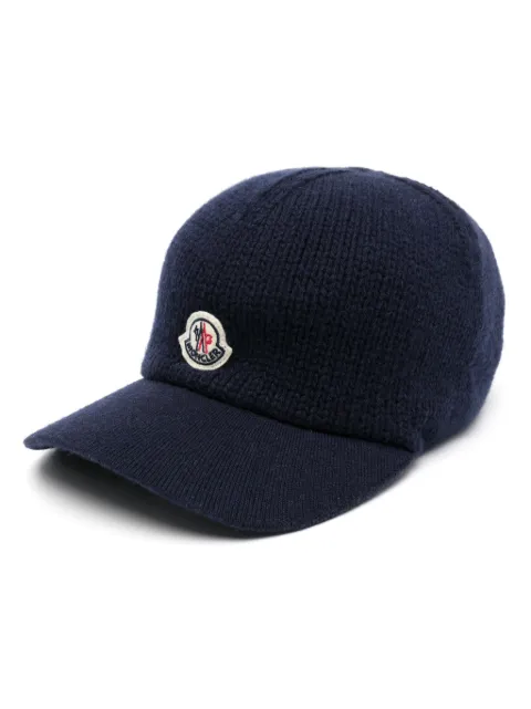 Moncler knit baseball cap Blue J20933B000210U383