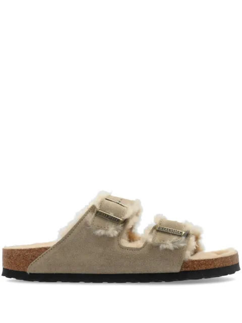 Birkenstock Arizona Shearling slides Neutrals 1028293