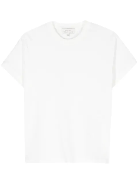 Studio Nicholson Marine T-shirt White MARINESNW1619MIDWEIGHTJERSEYOFFWHITE