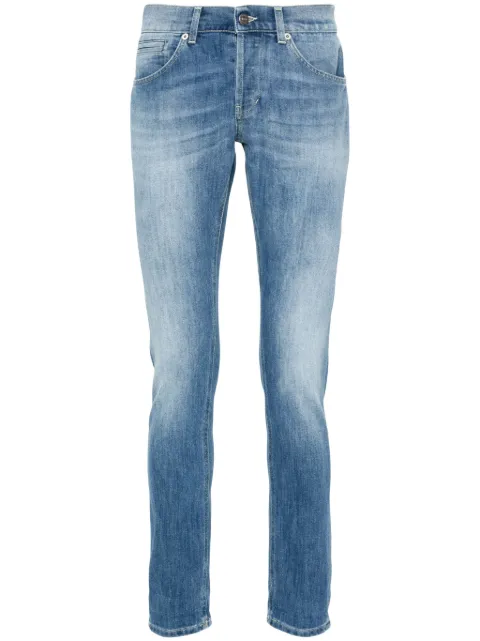 DONDUP straight-leg stonewashed jeans Blue UP232DS0107UHQ9