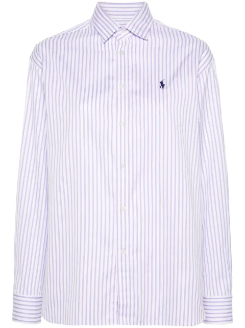 Polo Ralph Lauren striped cotton shirt Purple 211910743014