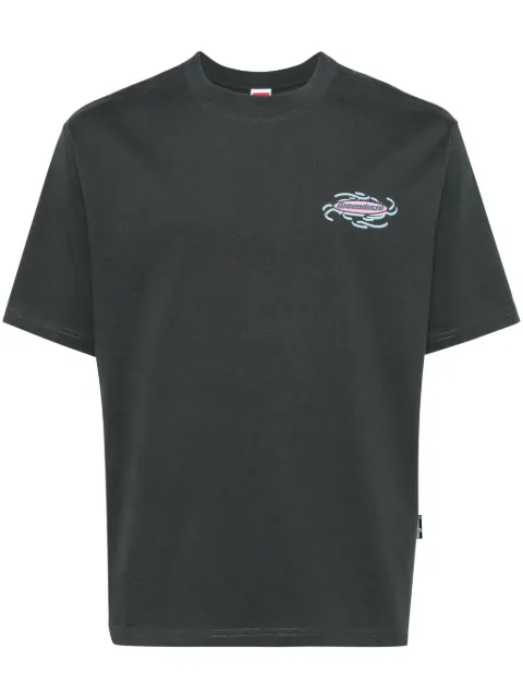 Ground Zero graphic-print cotton T-shirt Grey GZOAM003970
